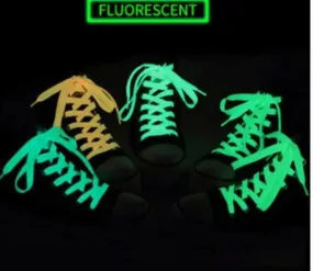 1 Pair Luminous Shoelaces for Kid Sneakers Men Women Sports Shoes Laces Glow In The Dark Night Shoestrings Reflective Shoelaces