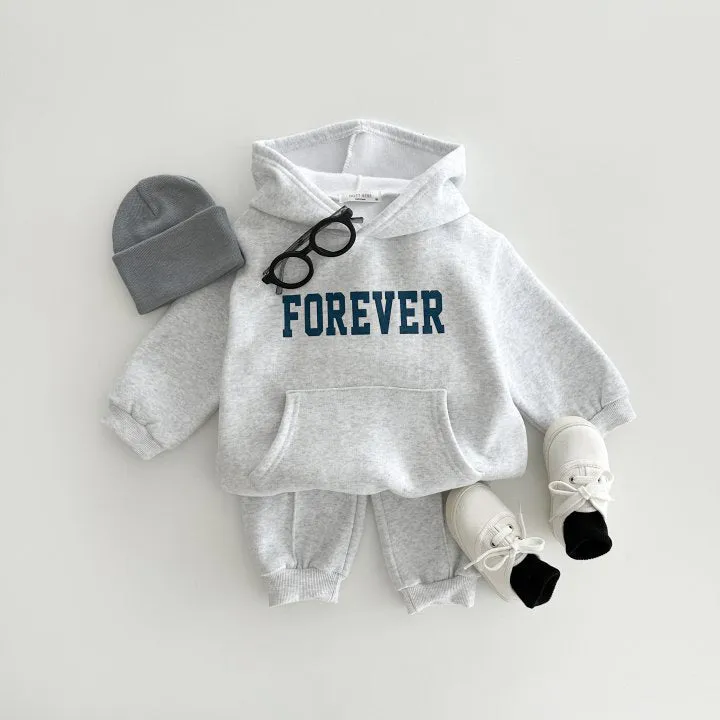 2 Pieces Set Baby Kid Boys Letters Hoodies Sweatshirts And Solid Color Pants Wholesale 231130241