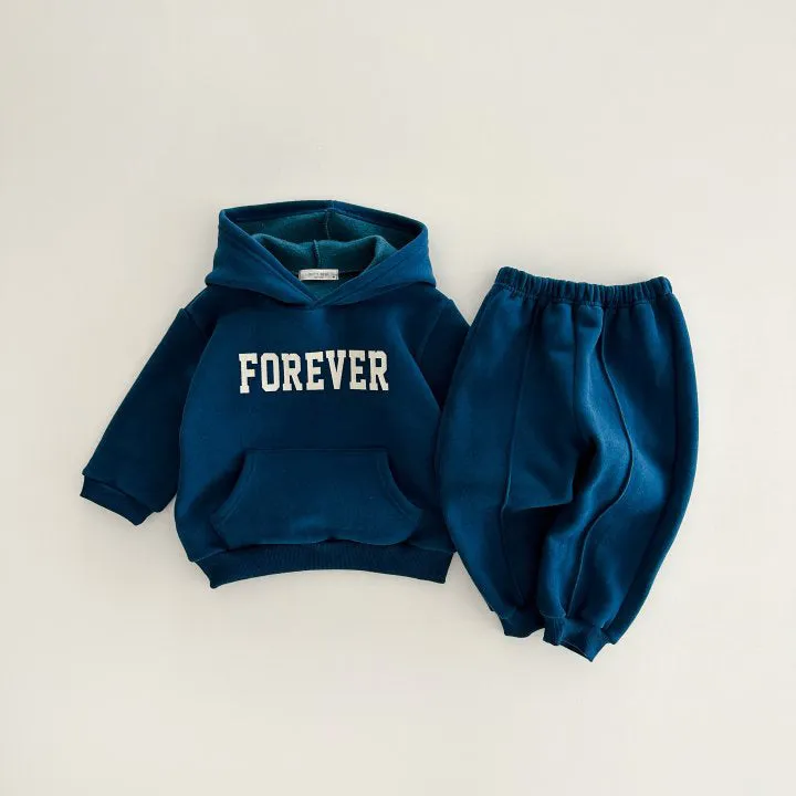 2 Pieces Set Baby Kid Boys Letters Hoodies Sweatshirts And Solid Color Pants Wholesale 231130241