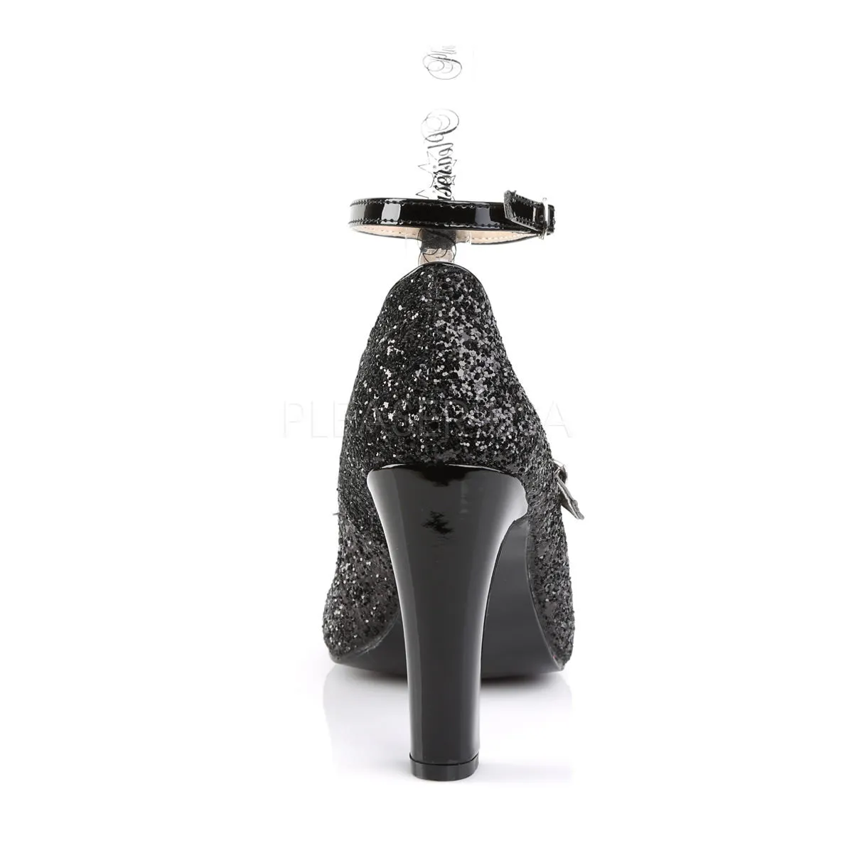 4 Inch Heel QUEEN-01 Black Pat