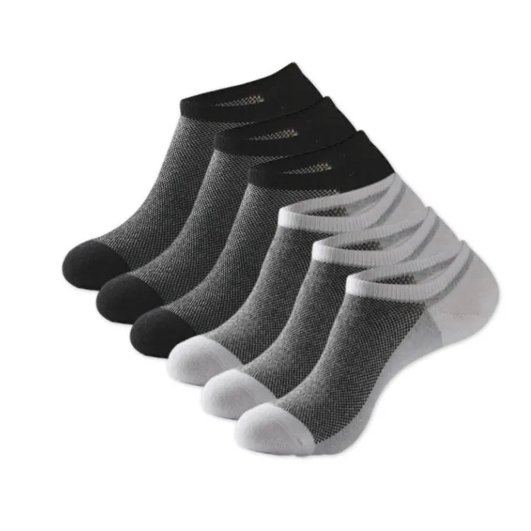 6 Pack Invisible Socks For Men