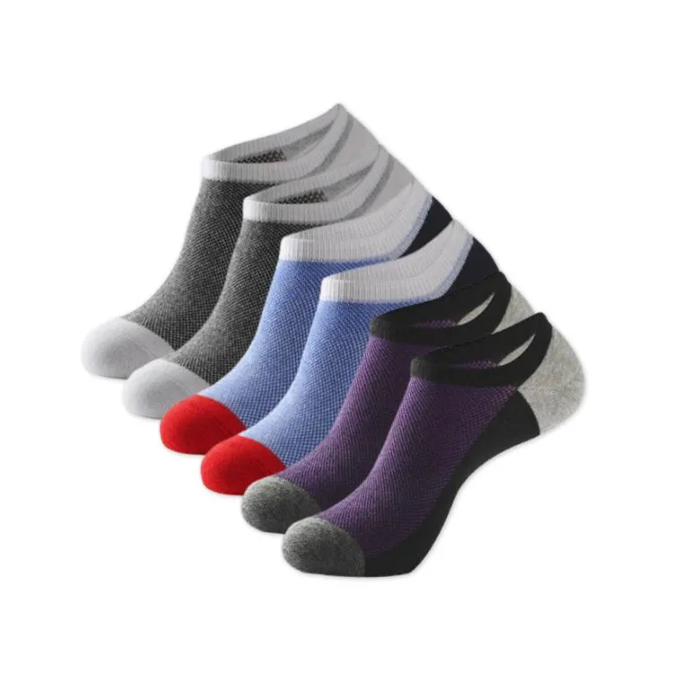 6 Pack Invisible Socks For Men