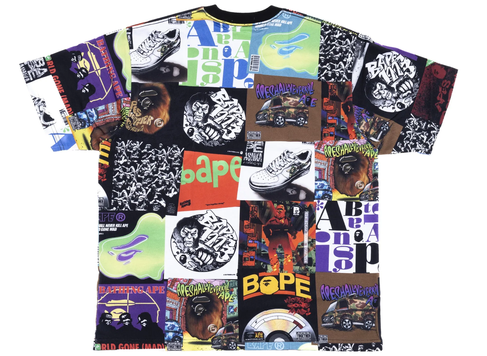 A Bathing Ape Album Monogram Short Sleeve Tee