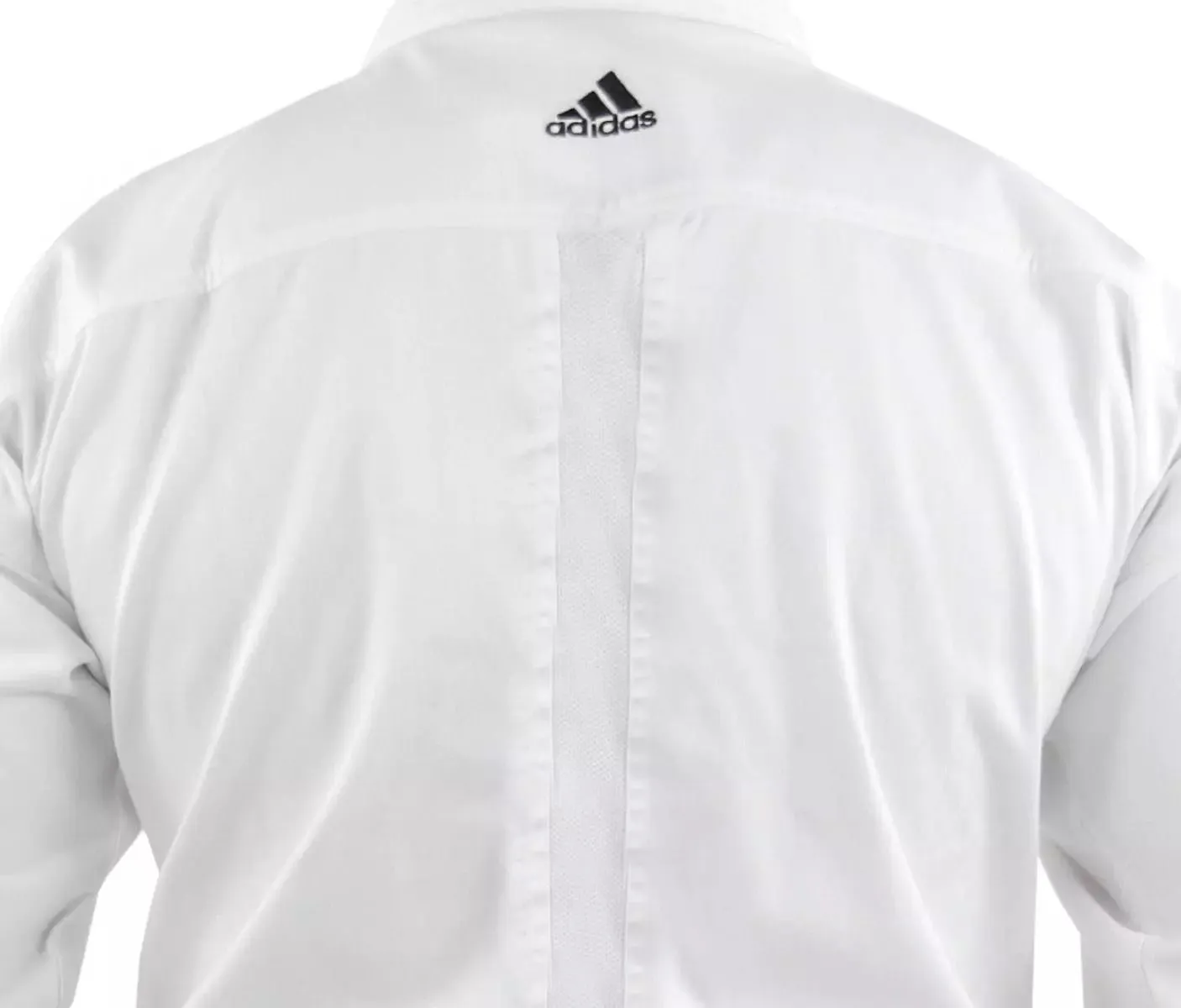 Adidas Kids White Karate Gi WKF Club Suit - 8oz Polycotton Lightweight Uniform