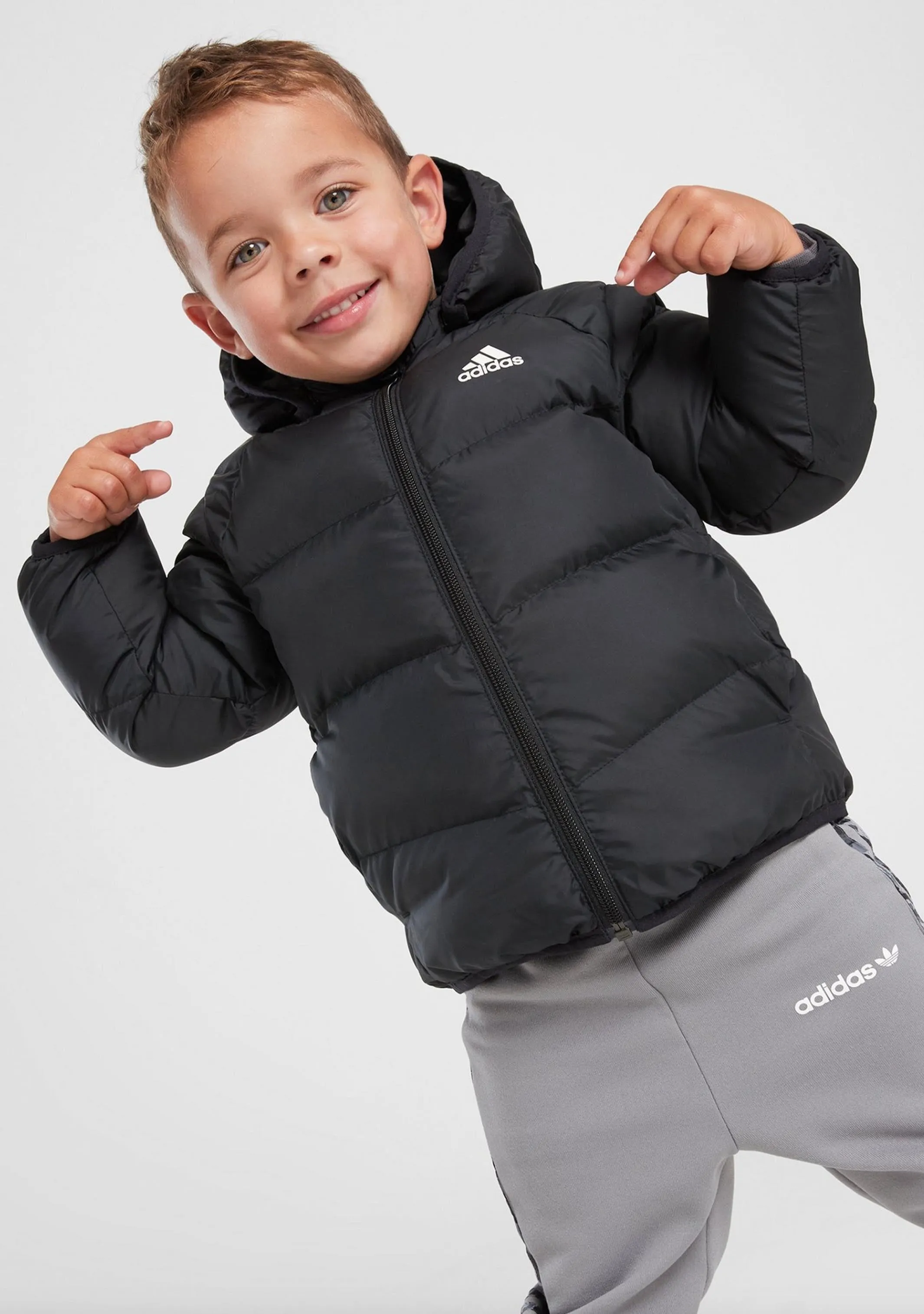 Adidas Kids Synthetic Fill Winter Jacket - HA5060, Insulated, Stylish, and Warm Outerwear for Cold Weather