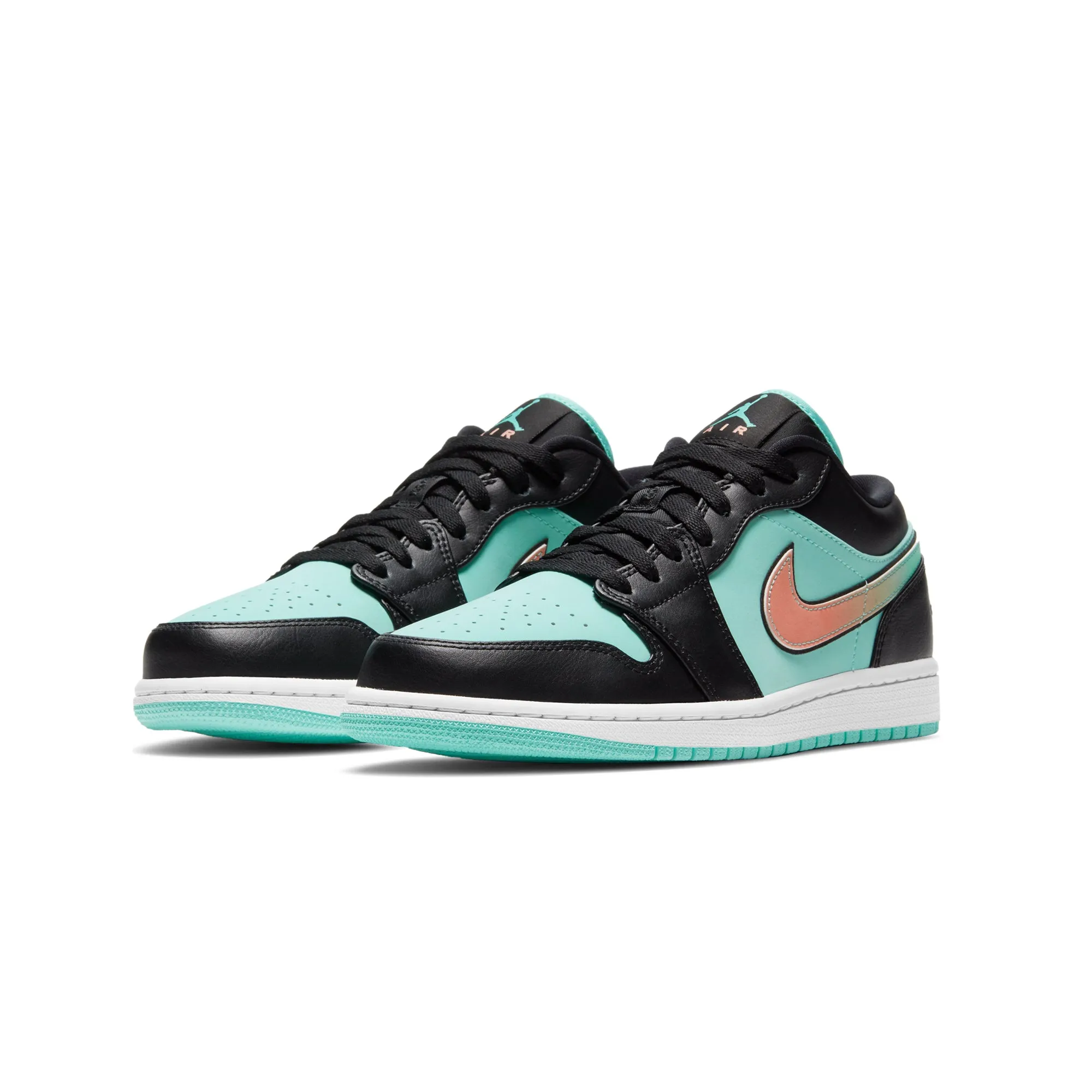 Air Jordan 1 Mens Low SE Shoes 'Tropical Twist/Black'