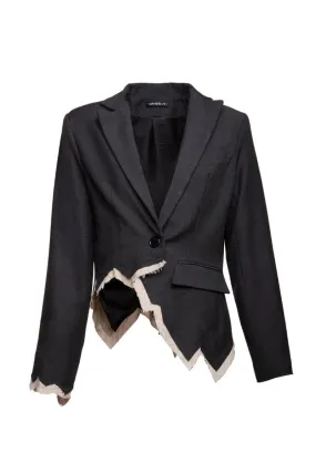 ALEXANDRA CROPPED SUIT JACKET