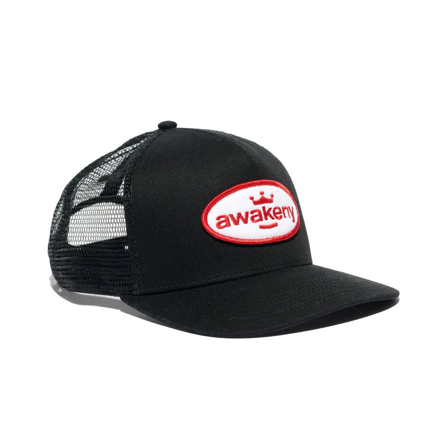 Awake NY King Patch Logo Trucker Hat