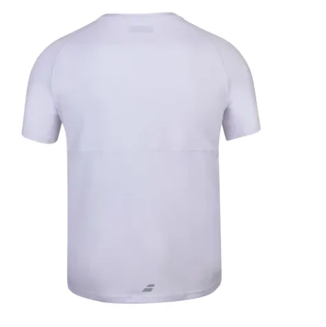 Babolat Men's Play Crew Neck Tee [White]