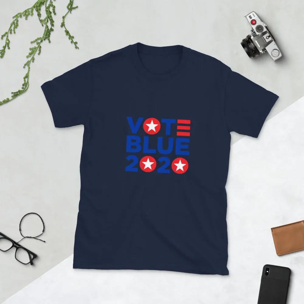 BDD Vote Blue 2020 Short-Sleeve Unisex T-Shirt