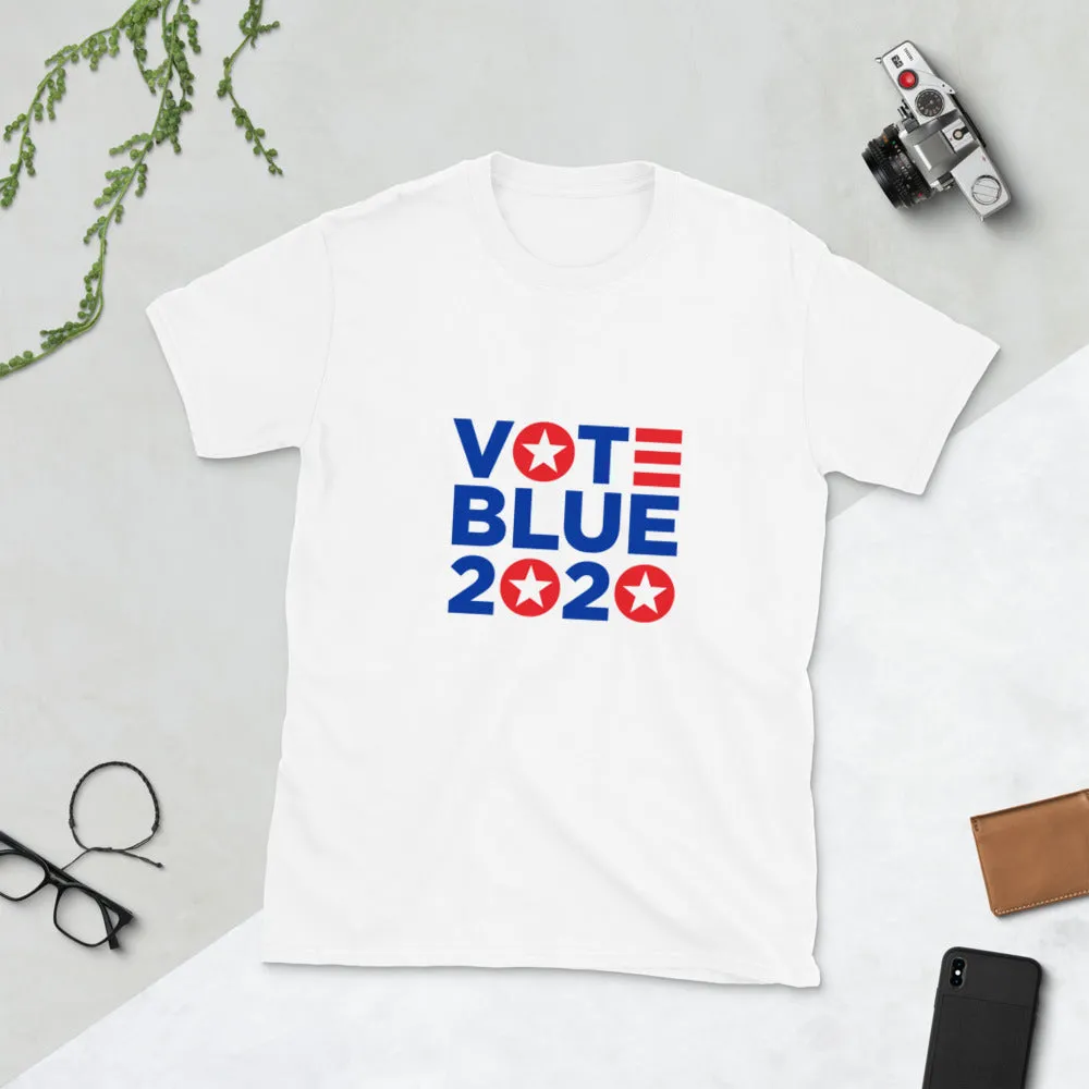 BDD Vote Blue 2020 Short-Sleeve Unisex T-Shirt