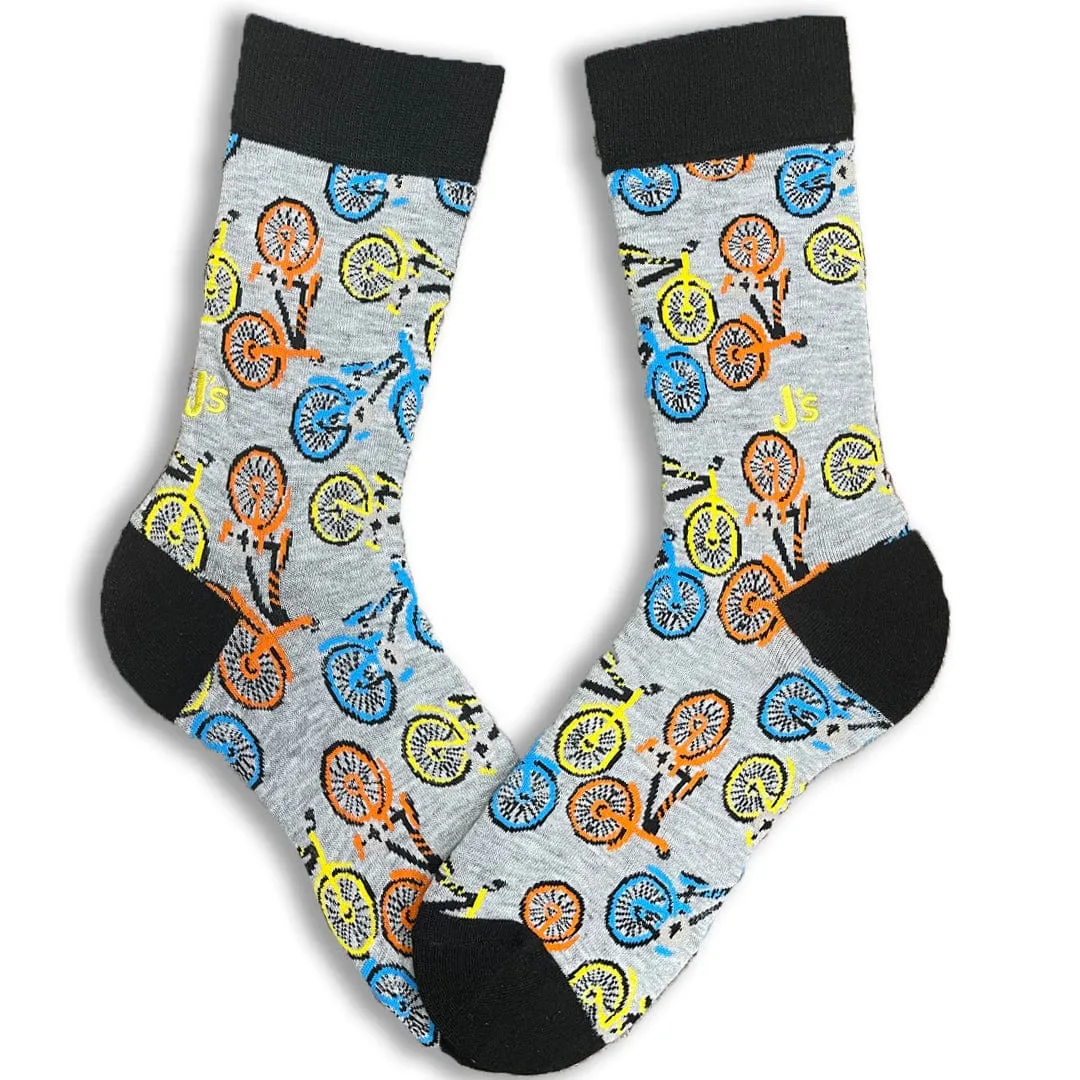 Bicycles Mens Crew Socks