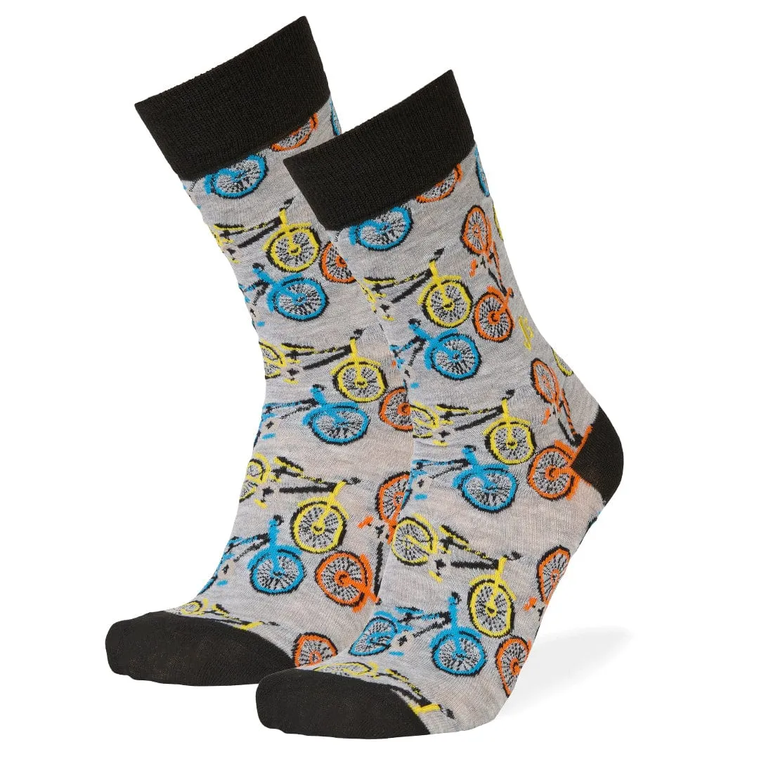 Bicycles Mens Crew Socks