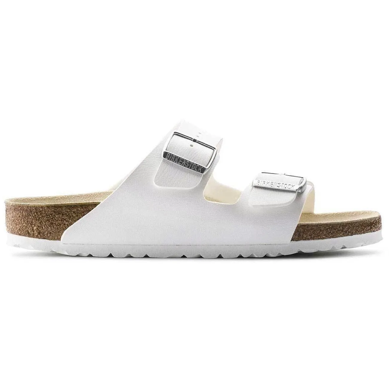 Birkenstock Classic, Arizona, Birko-Flor, Narrow Fit, White