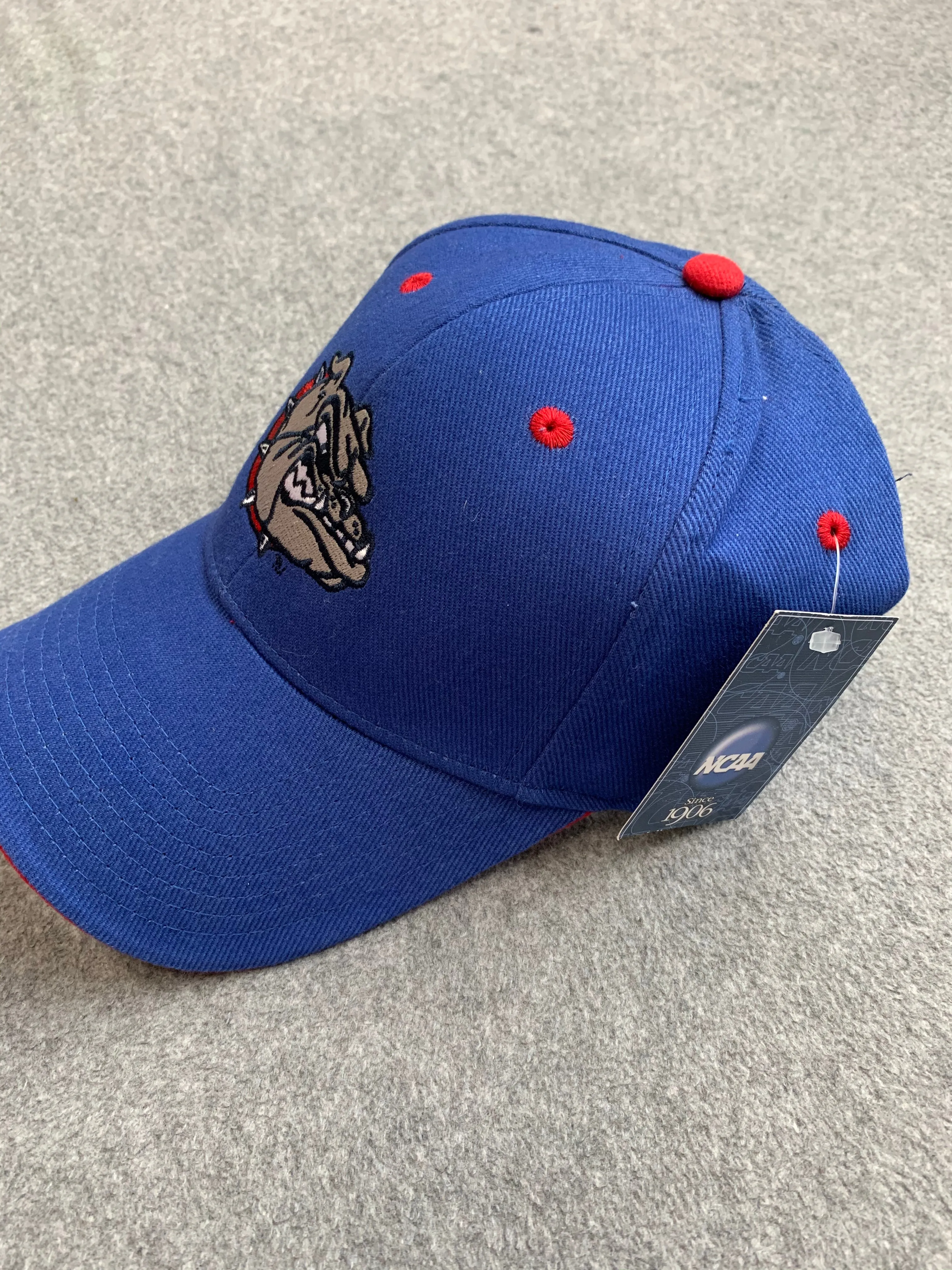 Blue Gonzaga Bulldogs Adjustable Hat