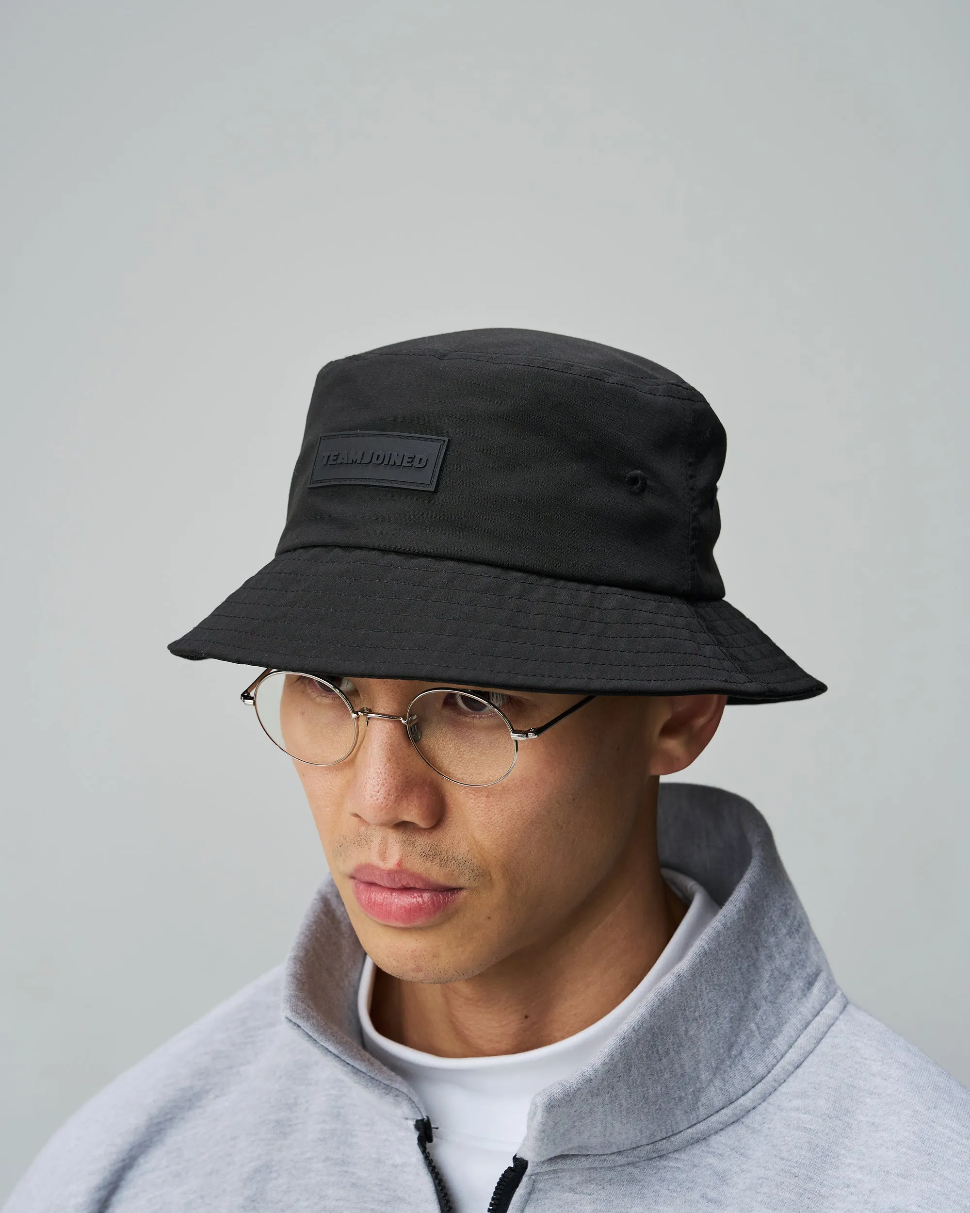 Box Patch Bucket Hat