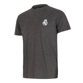 Camiseta Gris Oscuro Hombre Escudo Monocolor Essentials