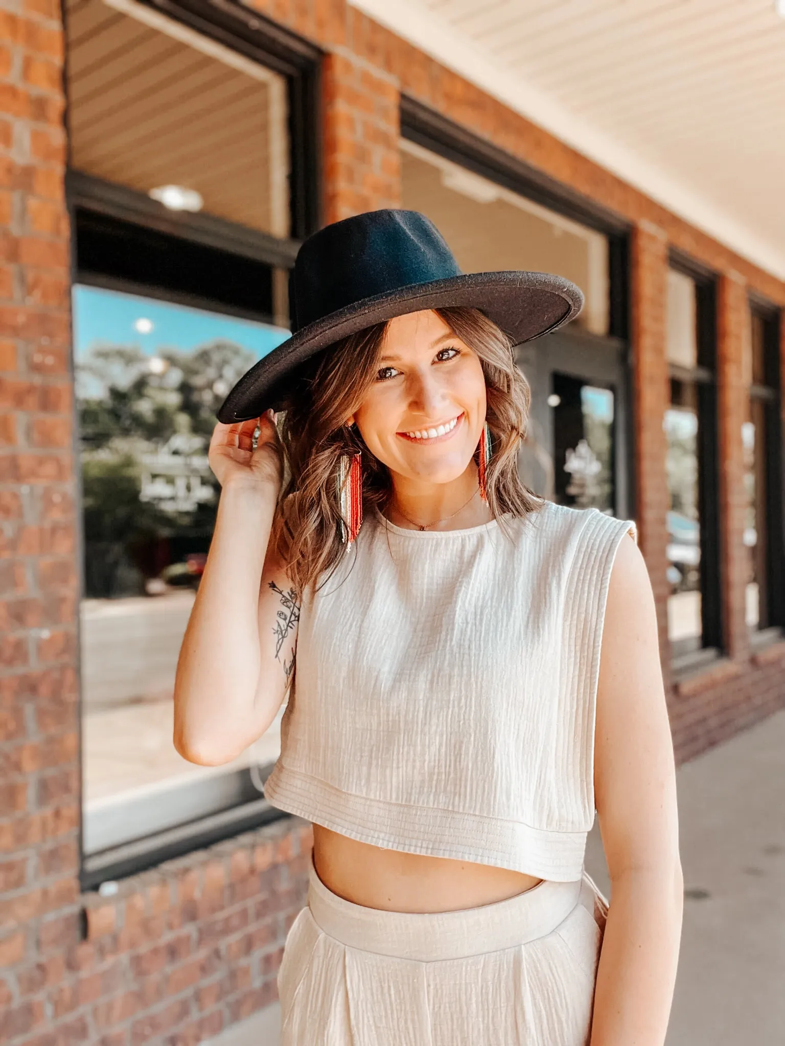 Coastal Cowgirl Wide Brim Hat