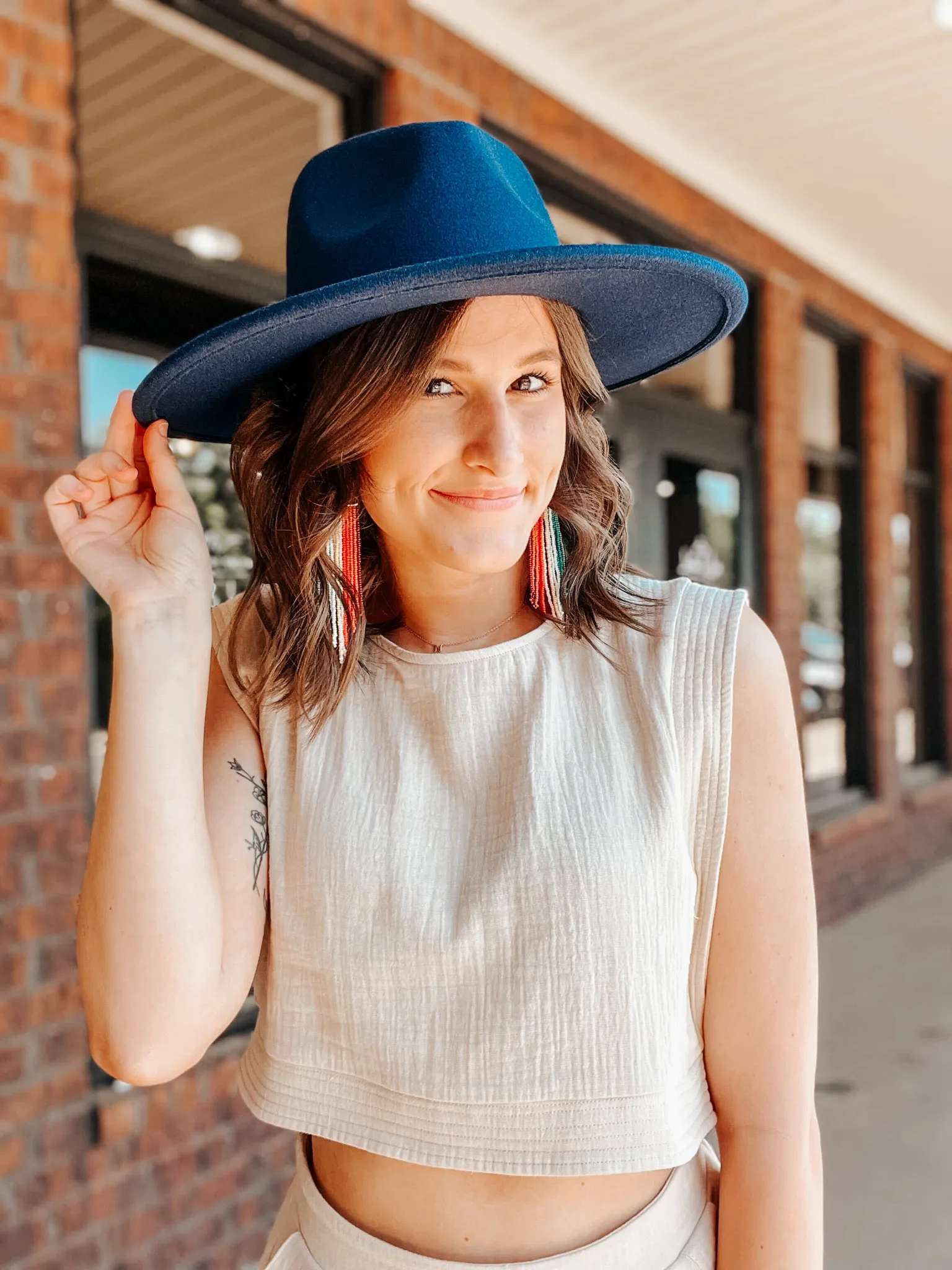 Coastal Cowgirl Wide Brim Hat