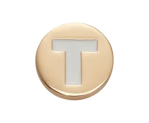 Gold Letter T