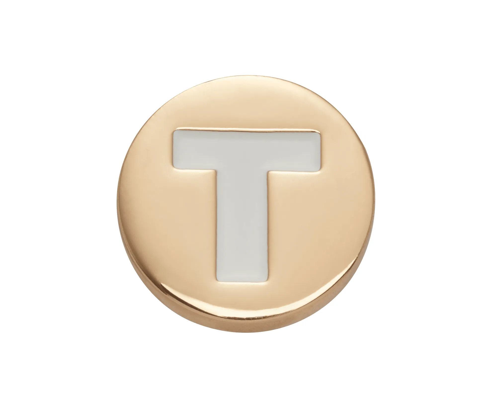 Gold Letter T