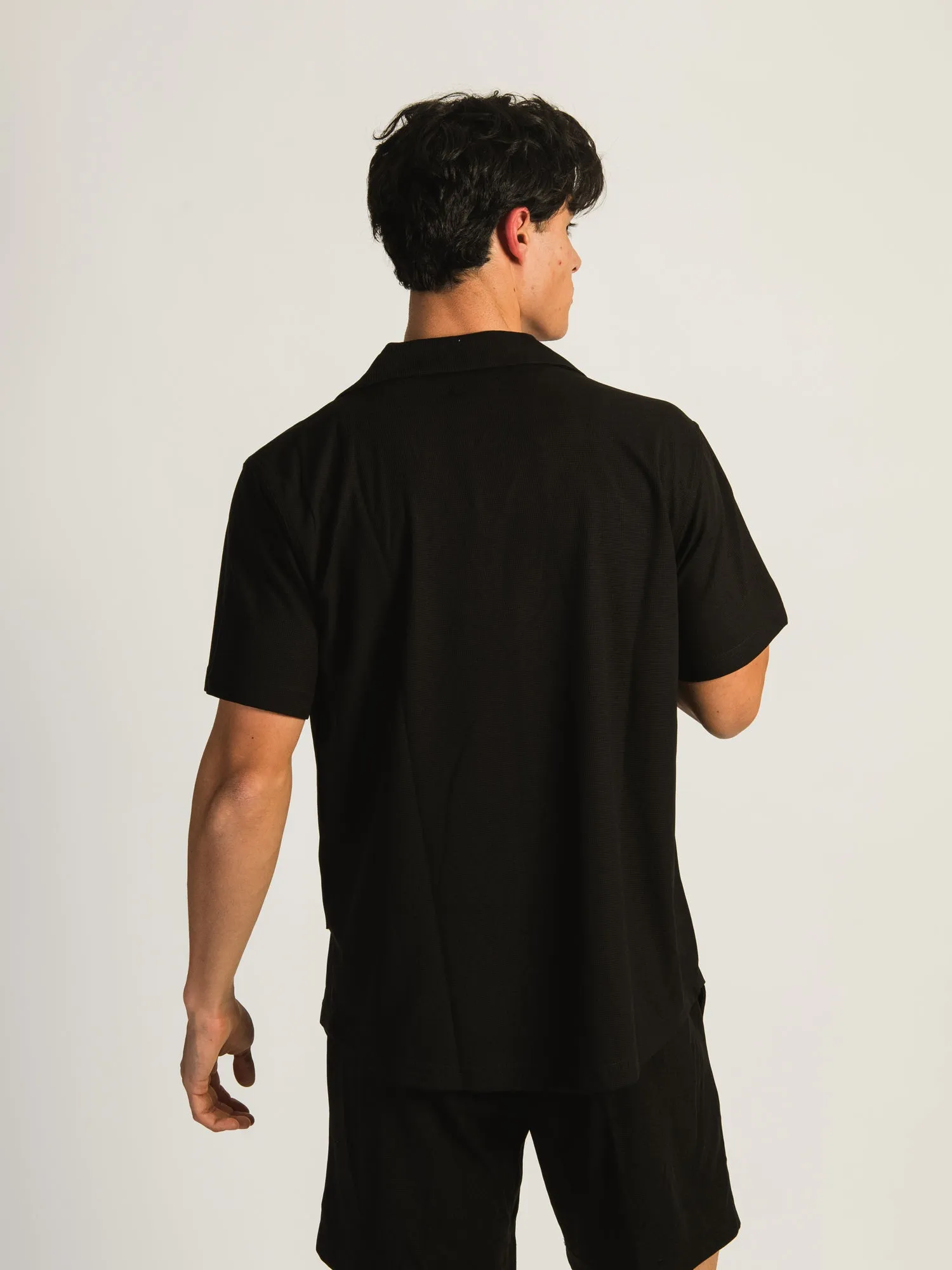 ISLAND HAZE SHORT SLEEVE WOVEN