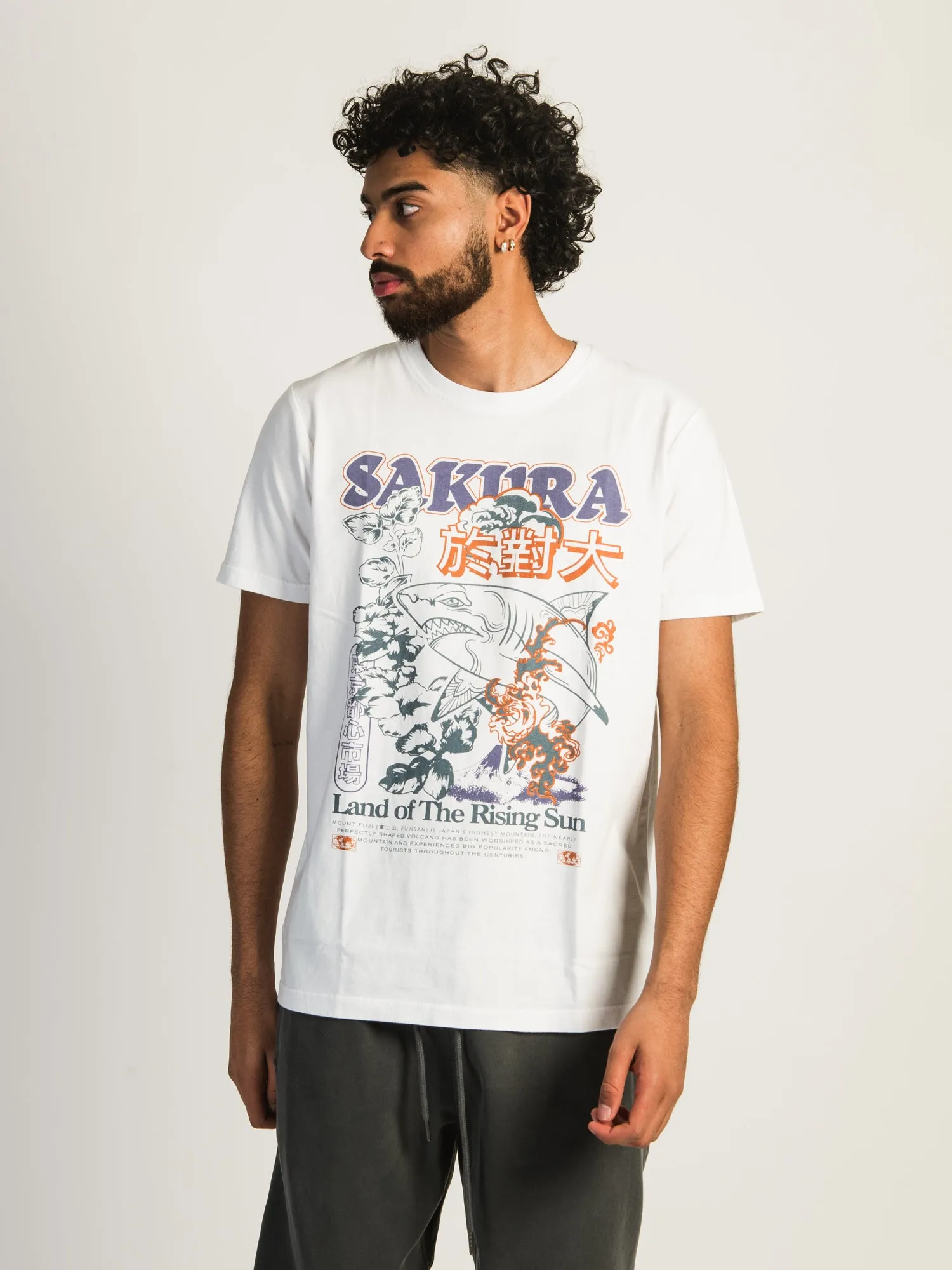 KOLBY ARAMIS SCREEN TEE - SAKURA