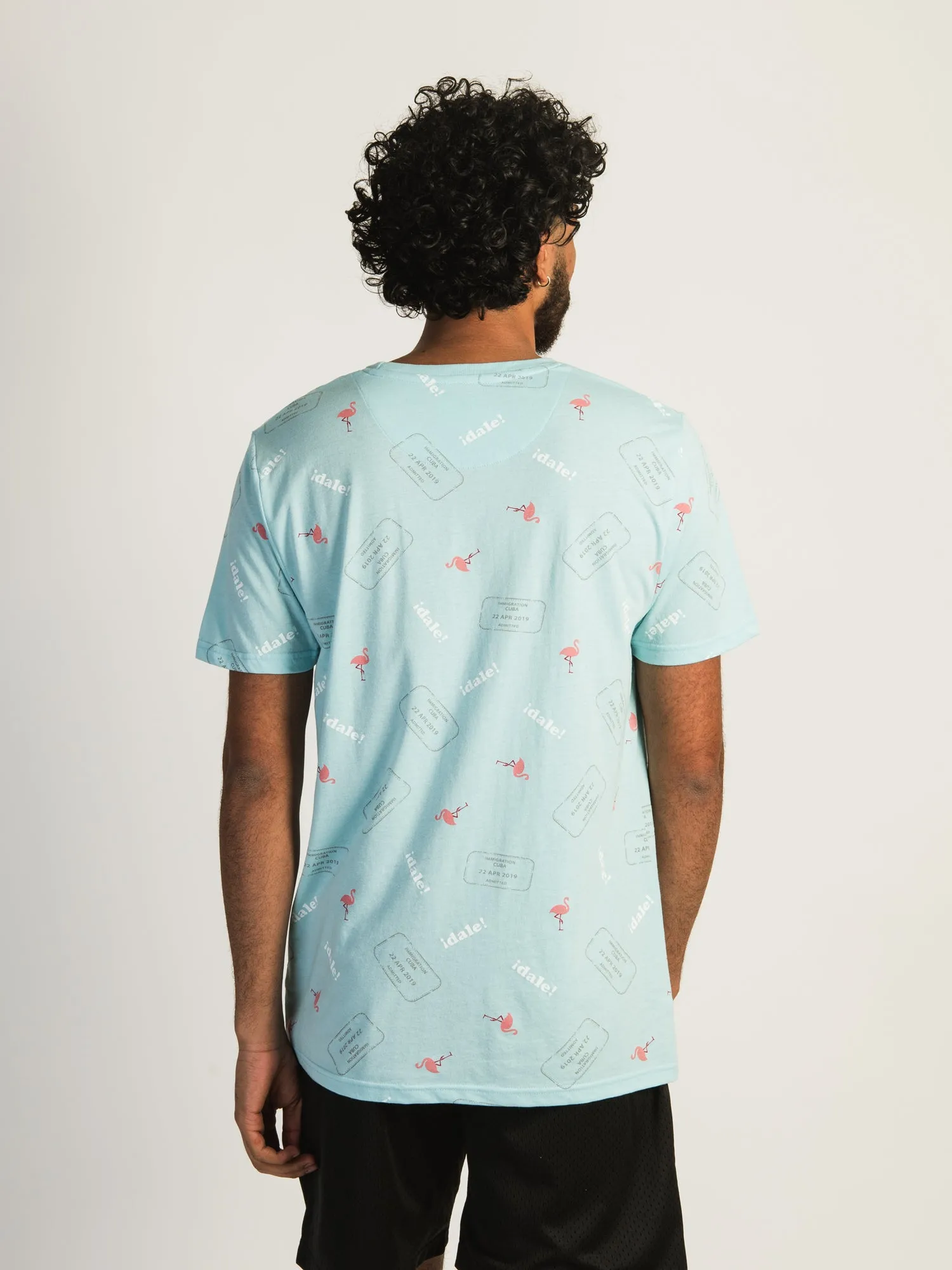 KOLBY DAVID ALL-OVER PRINT TEE - MINT