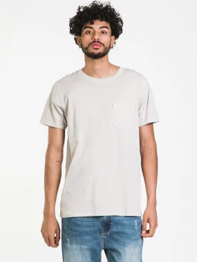 KOLBY GARMENT DYE POCKET T-SHIRT - CLEARANCE