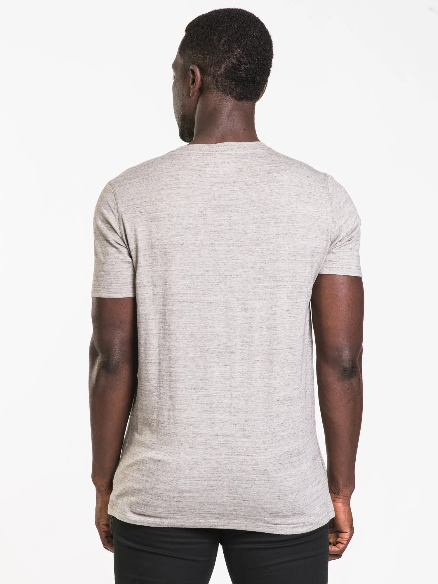 KOLBY SIG MELANGE V-NECK TEE - CLEARANCE