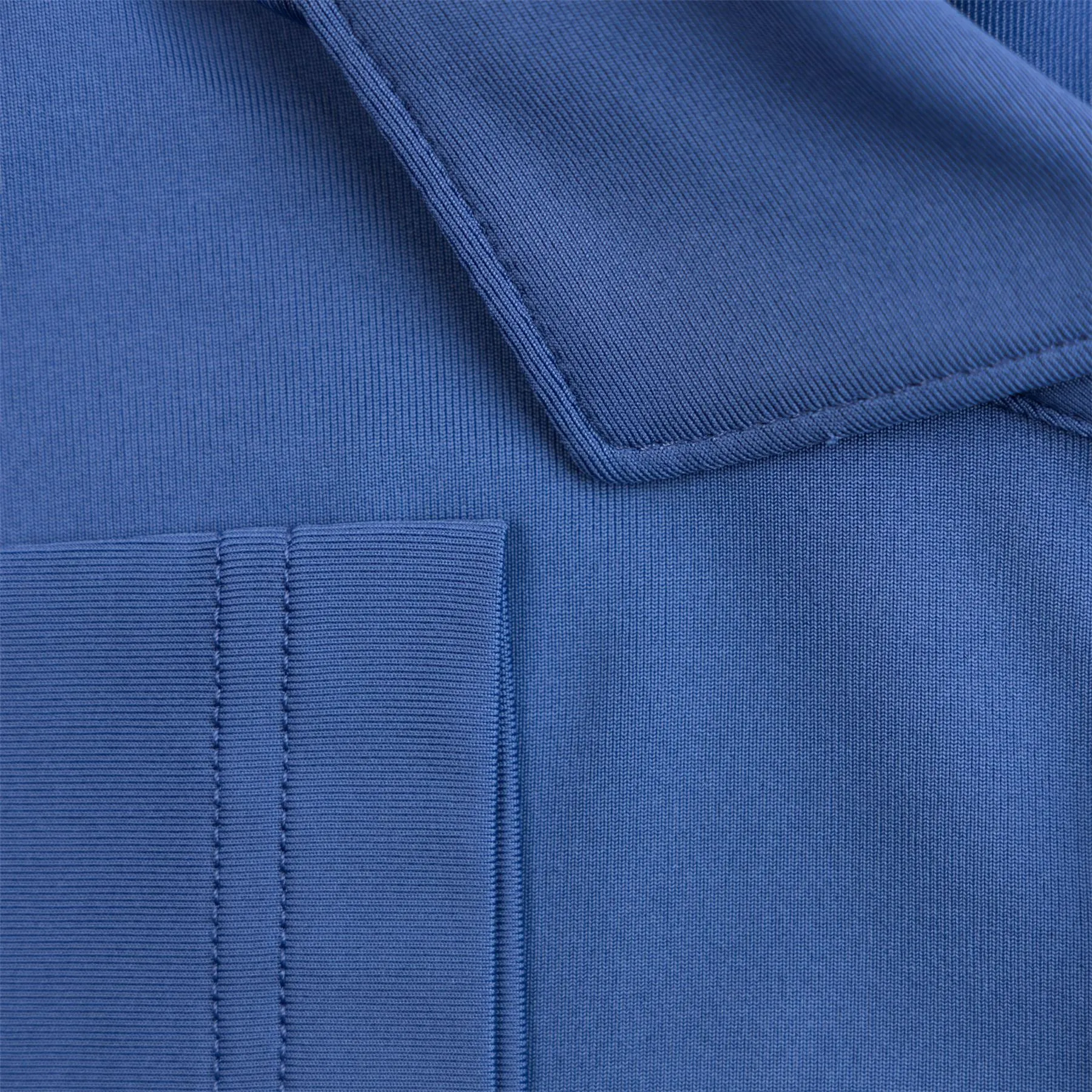 Ledger Tailored Fit Performance Jersey Polo Blue Pearl - SS24