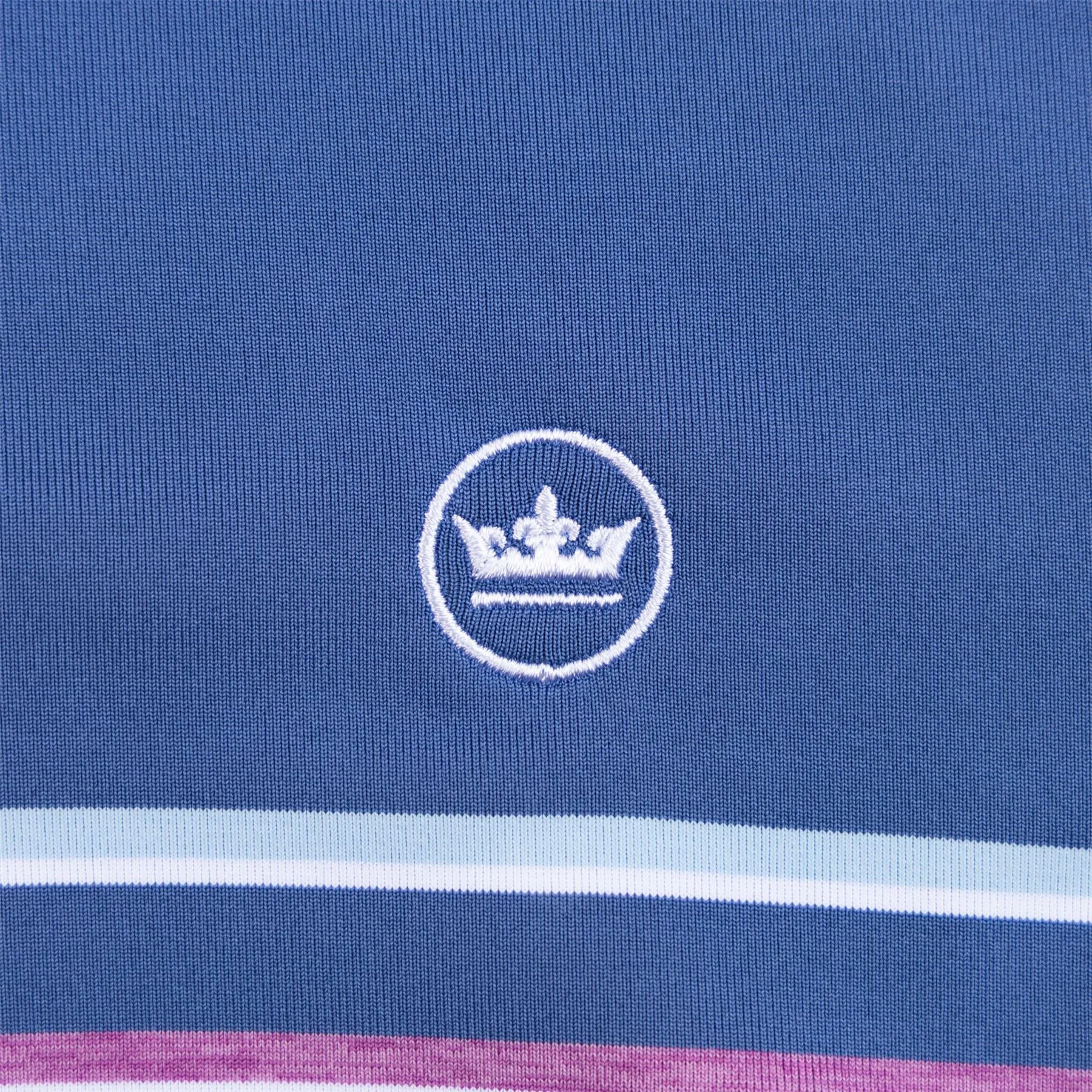 Ledger Tailored Fit Performance Jersey Polo Blue Pearl - SS24