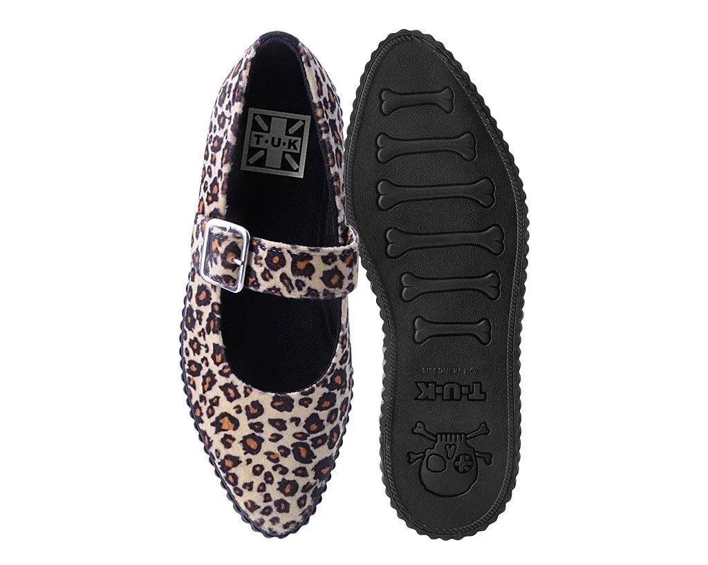 Leopard Pointed EZC Mary Jane