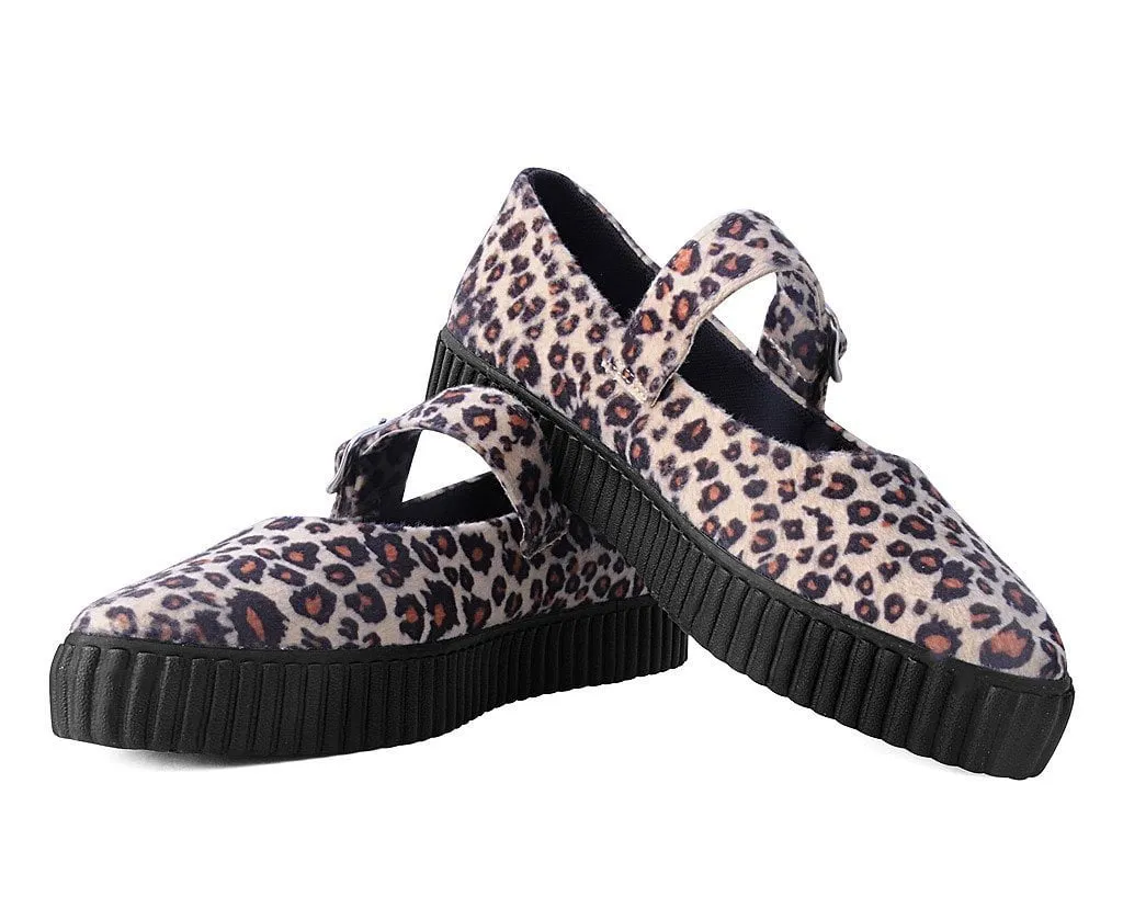 Leopard Pointed EZC Mary Jane