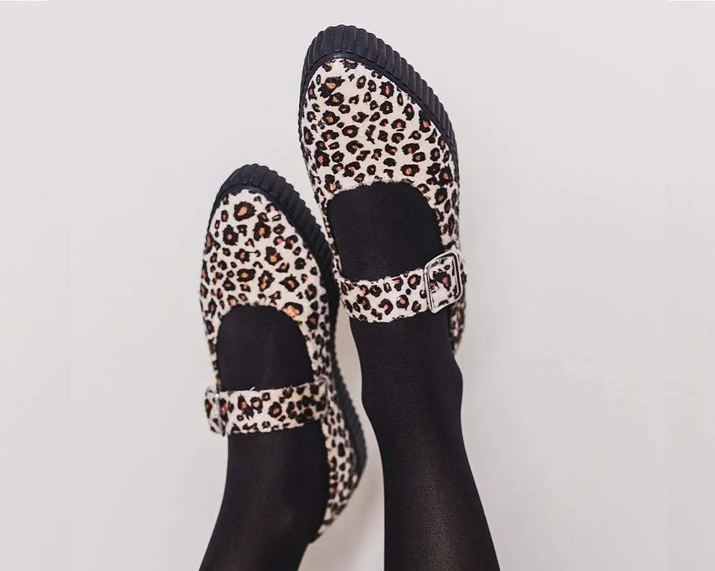 Leopard Pointed EZC Mary Jane