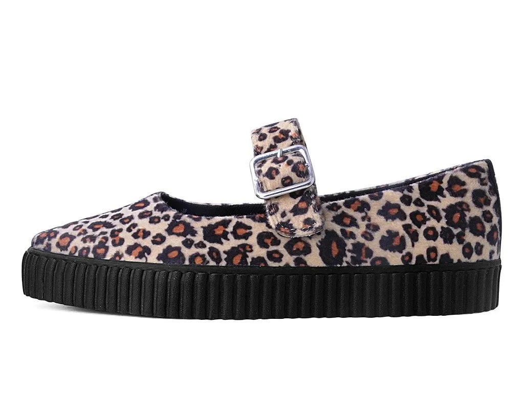 Leopard Pointed EZC Mary Jane