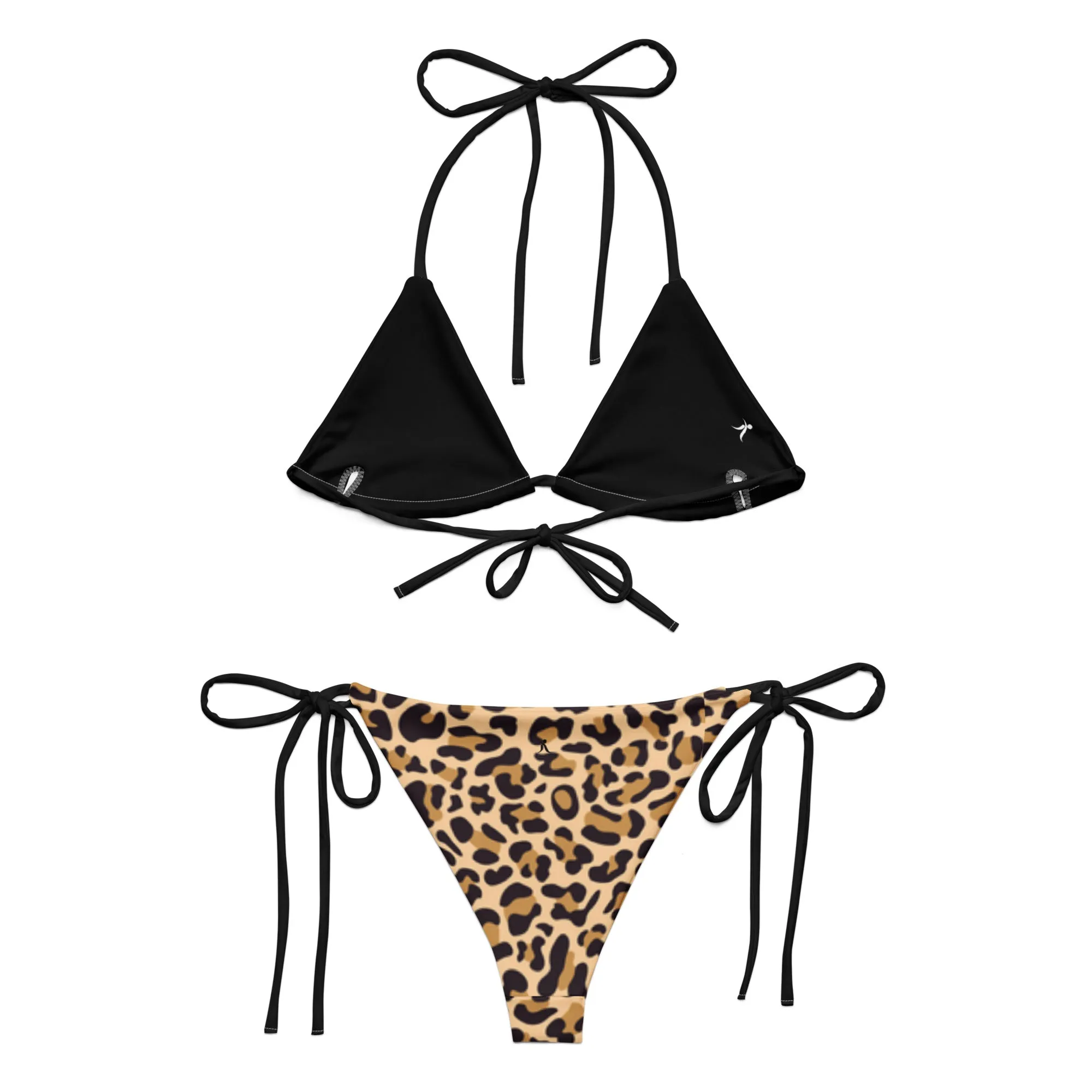 Leopard string bikini