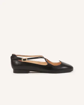 Lover Black Flats