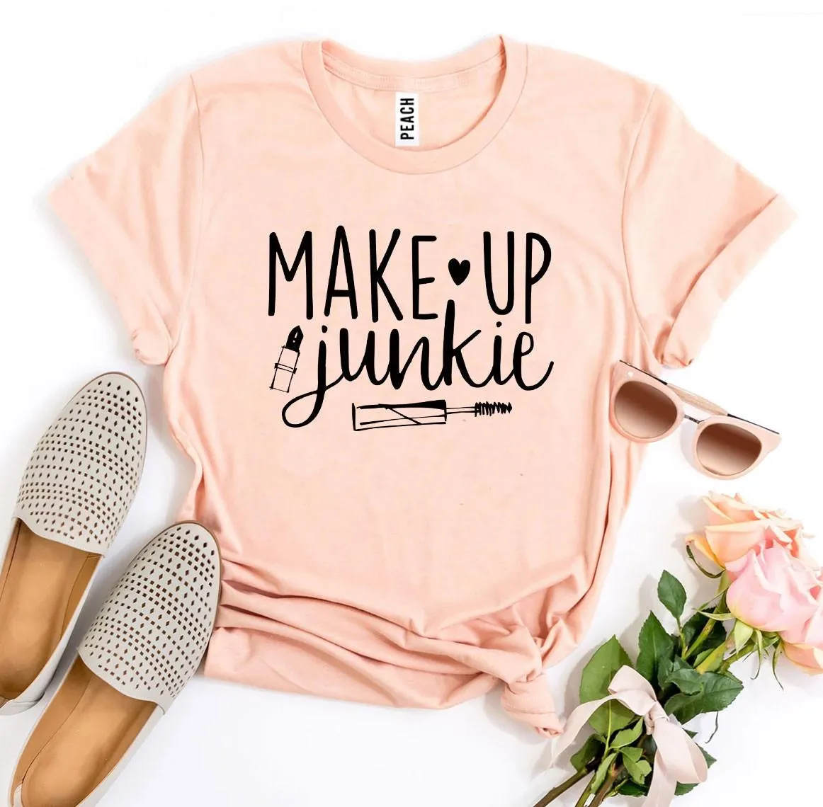 Make Up Junkie T-shirt