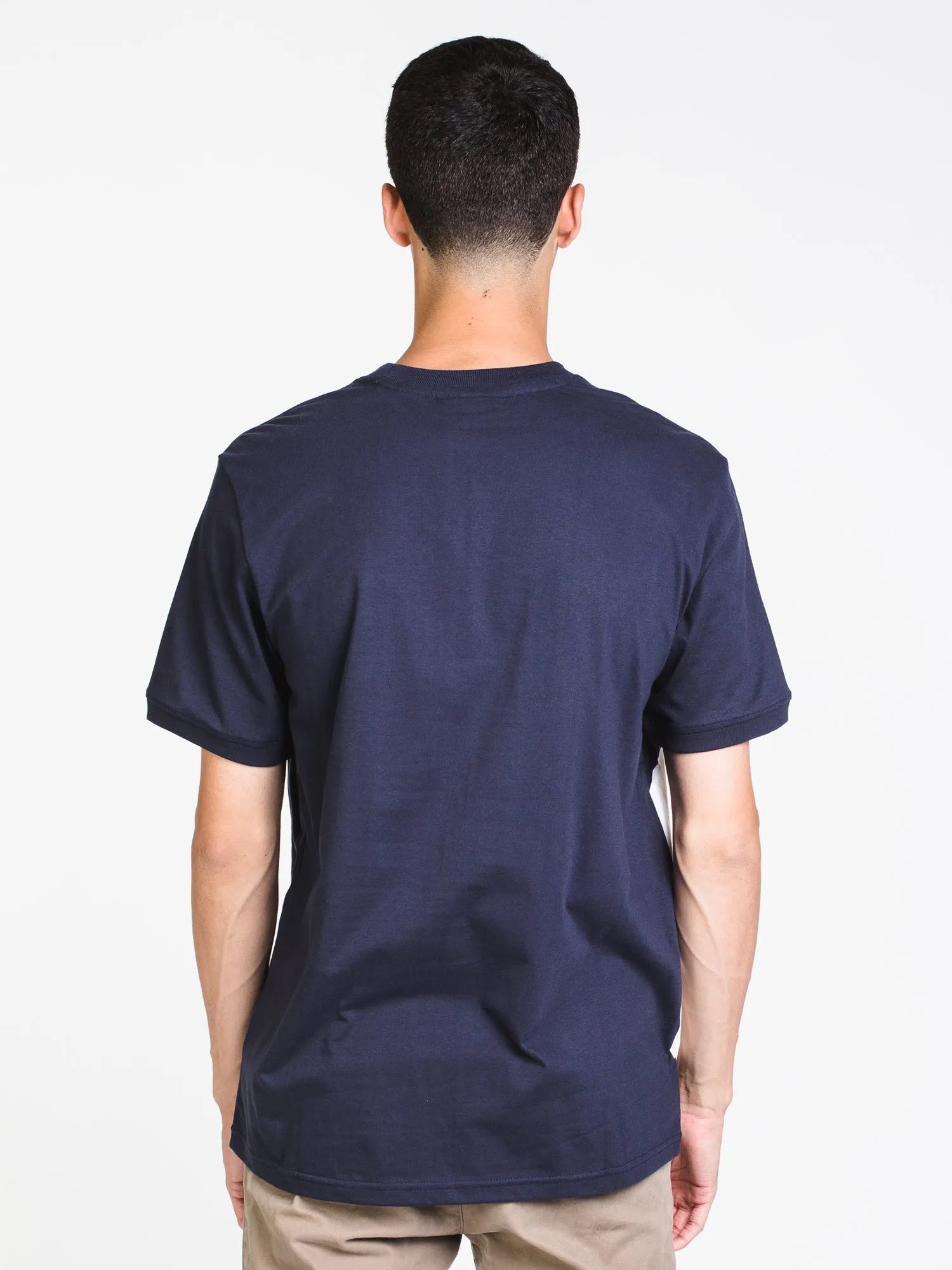 MENS ALVAN SHORT SLEEVE T-SHIRT- NAVY - CLEARANCE