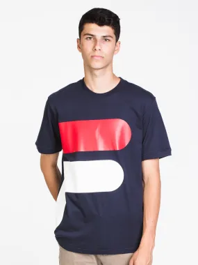 MENS ALVAN SHORT SLEEVE T-SHIRT- NAVY - CLEARANCE