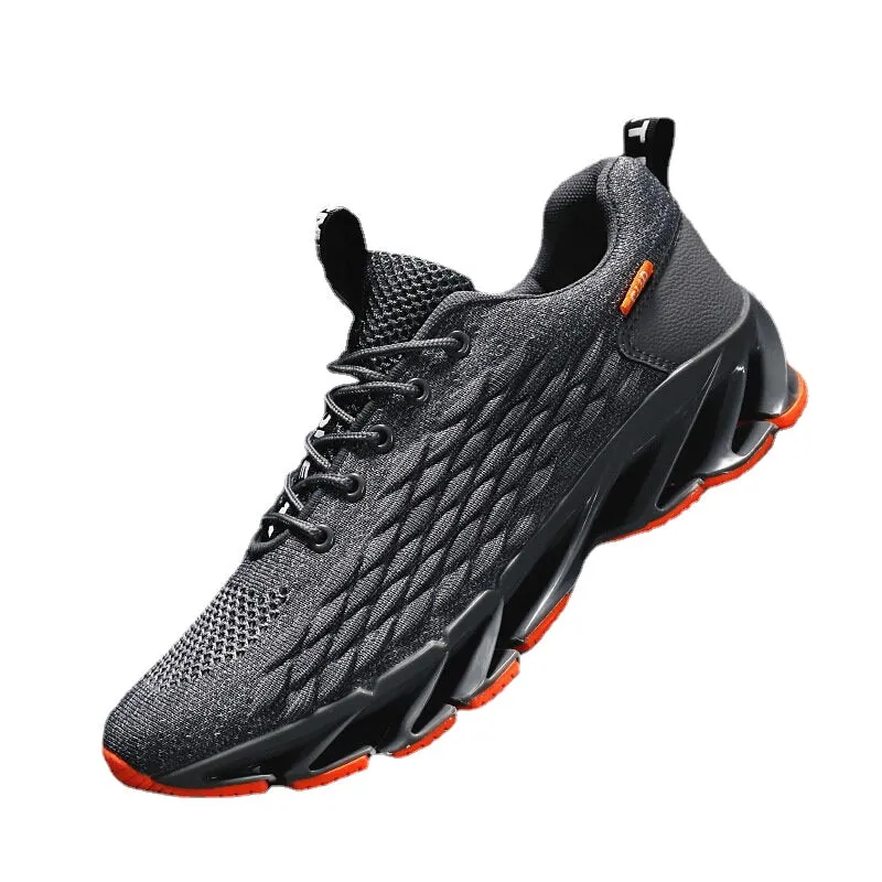 Men's Breathable Mesh Running Shoes Summer Sport Sneakers Casual Walking Shoes For Outdoor Sport Cycling