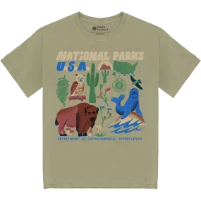 Men's National Parks of the USA Tee