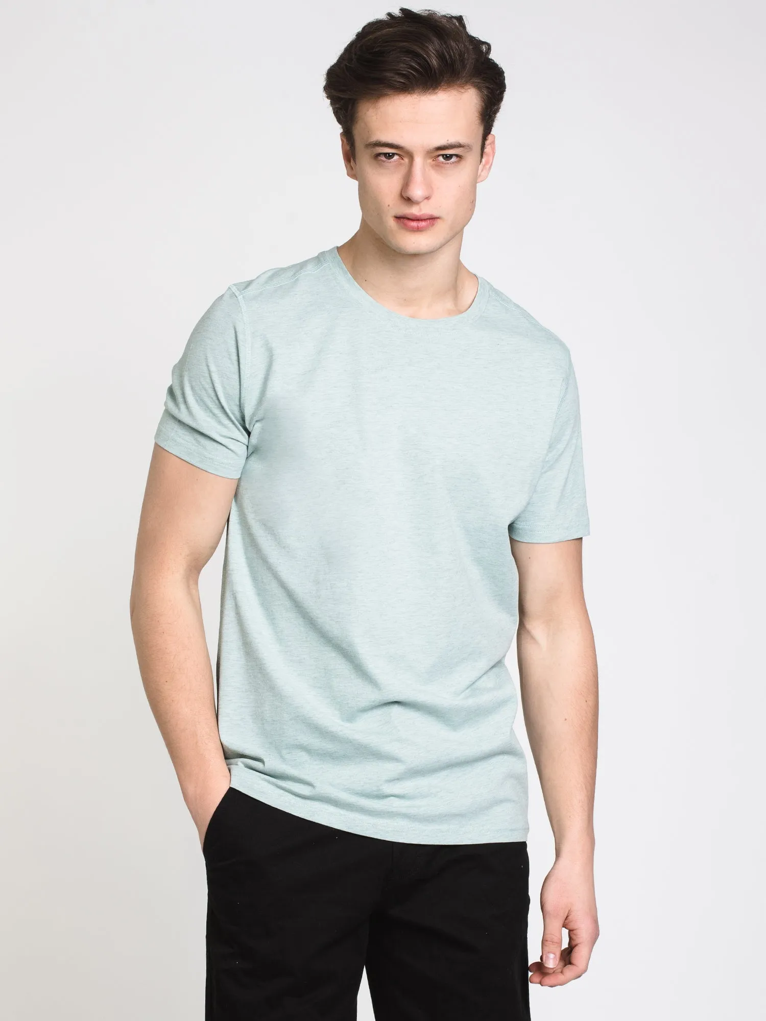 MENS VICTOR CREWNECK T - MINT - CLEARANCE