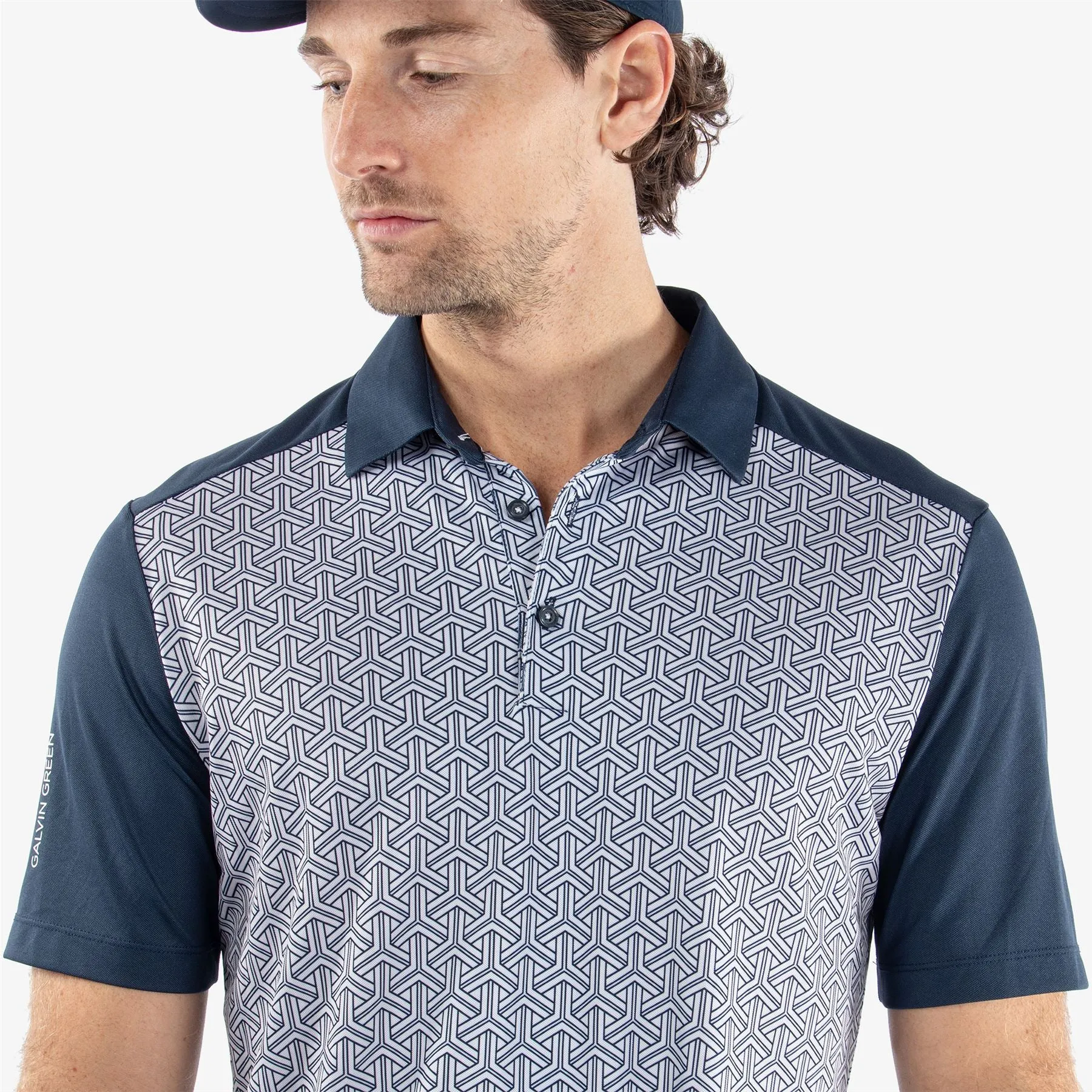 Mile Ventil8  Polo Navy/Grey - SS24