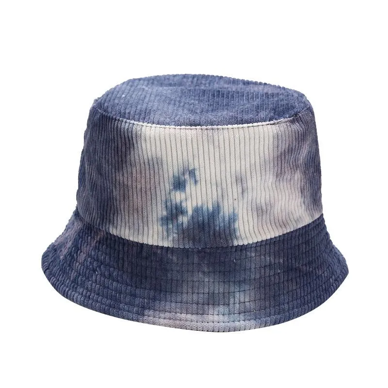 Multicolor Graffiti Tie Dye Bucket hats Hip Hop outdoor sports hat