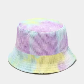 Multicolor Graffiti Tie Dye Bucket hats Hip Hop outdoor sports hat