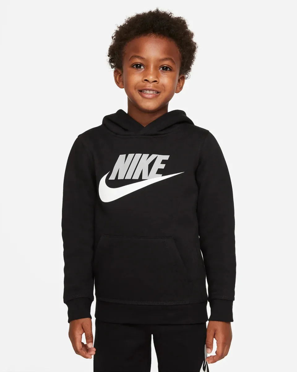 NIKE JUNIOR CLUB BLACK HOODIE