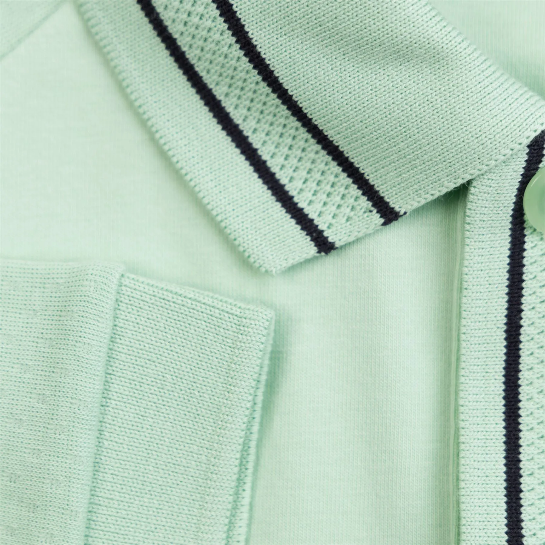 Paule 2 Slim Fit Polo Open Green - SU24