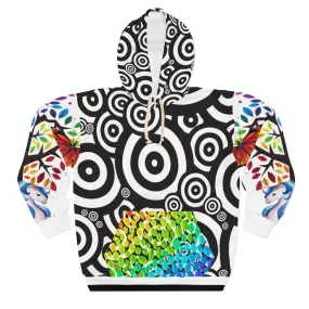 Psychedelic Unicorn Unisex Pullover Hoodie